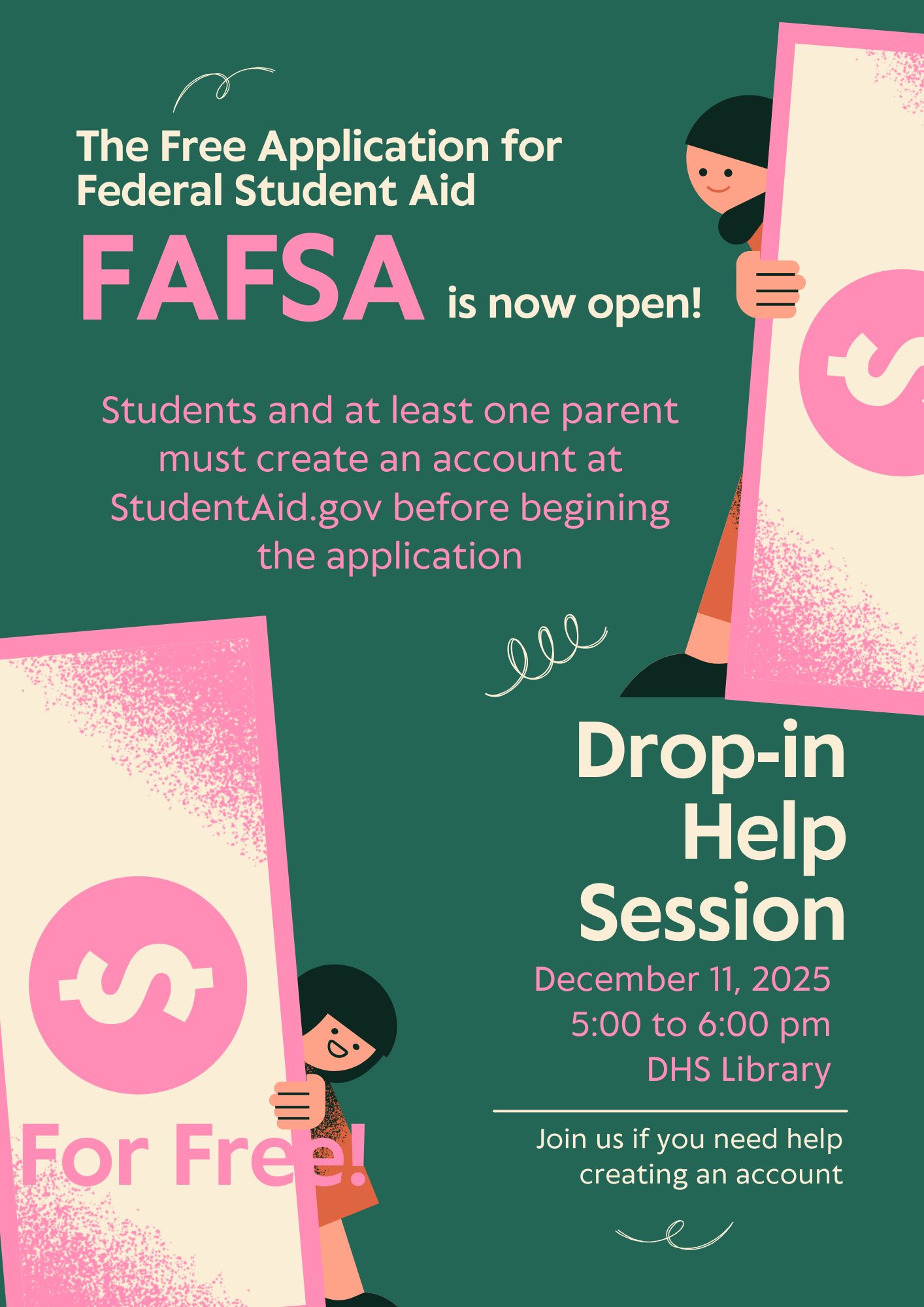 FAFSA Drop in night