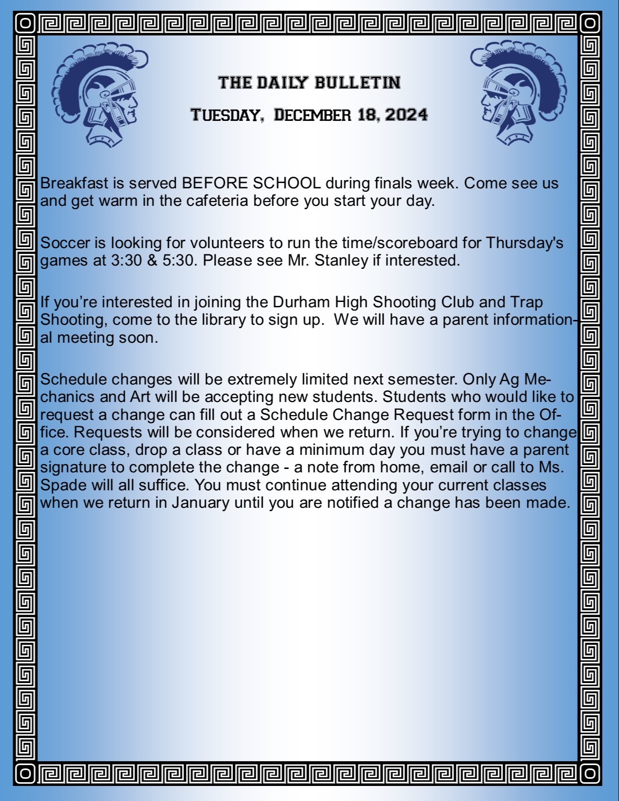 Picture of the Daily Bulletin