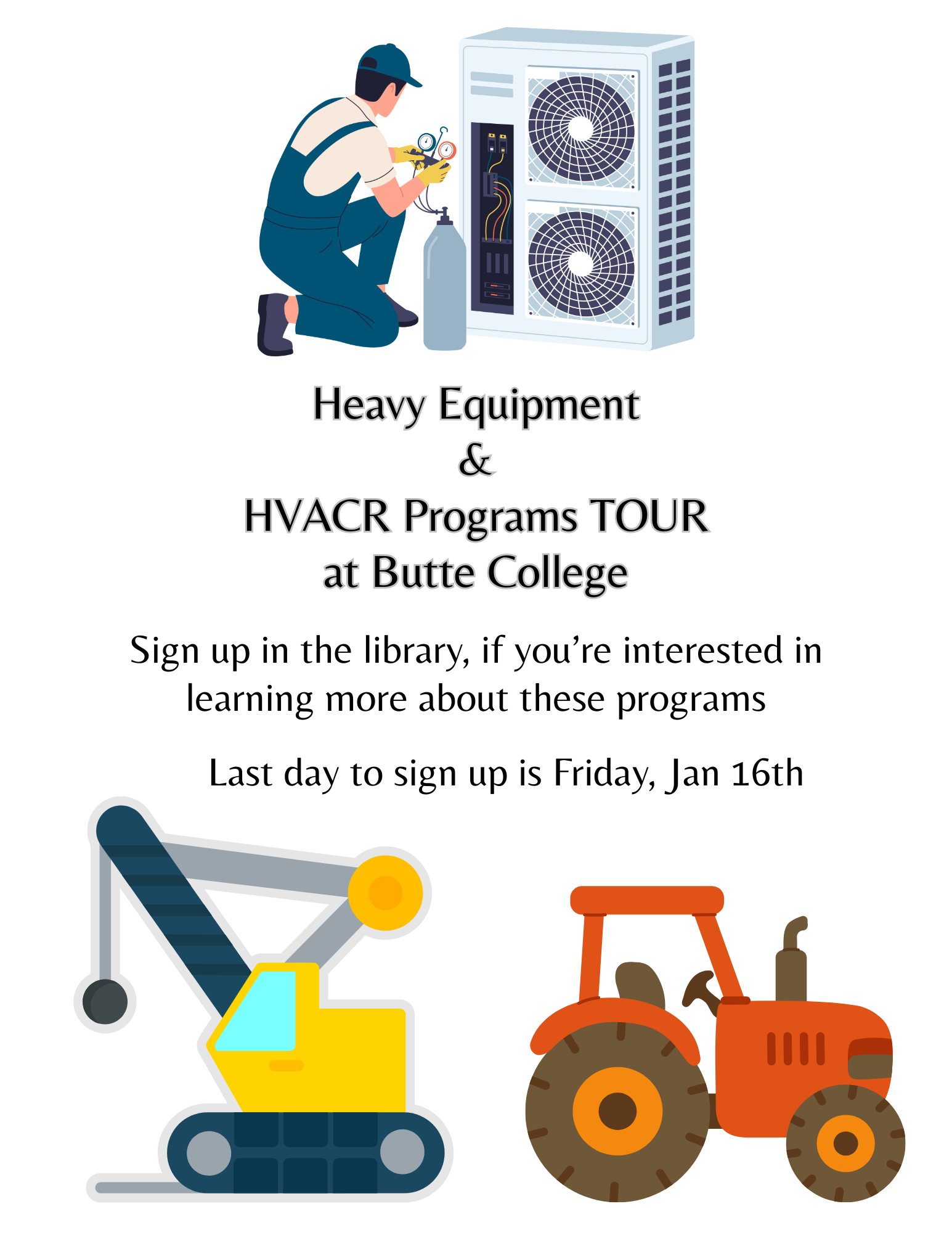 Construction and HVACR Tour Flyer