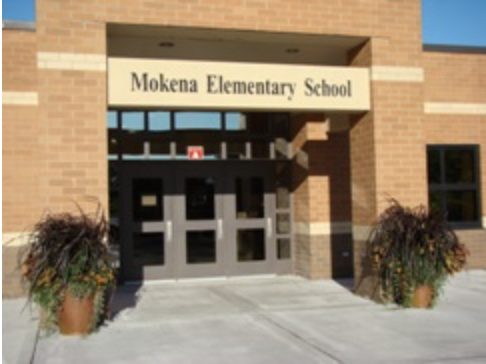 Mokena Elementary School entrance