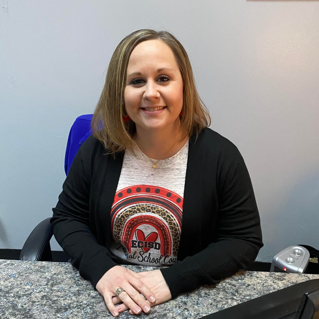 counselor at desk