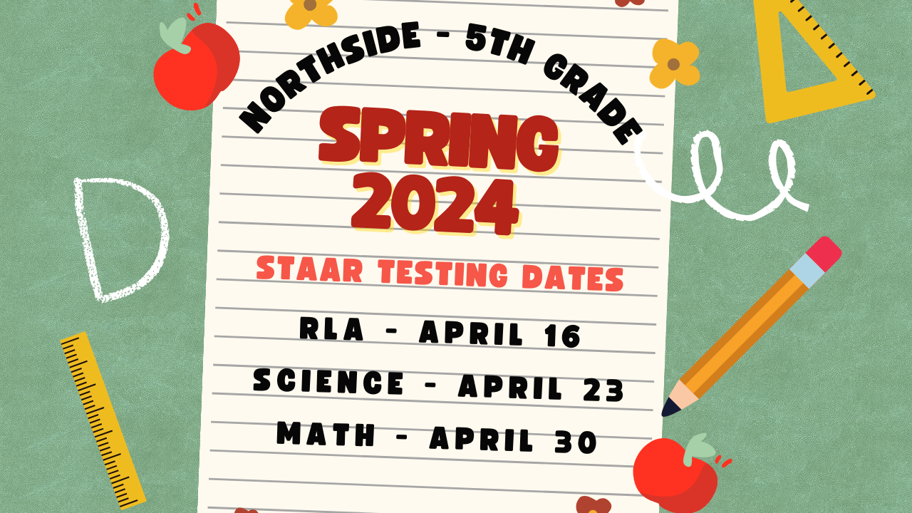 5th grade staar testing dates