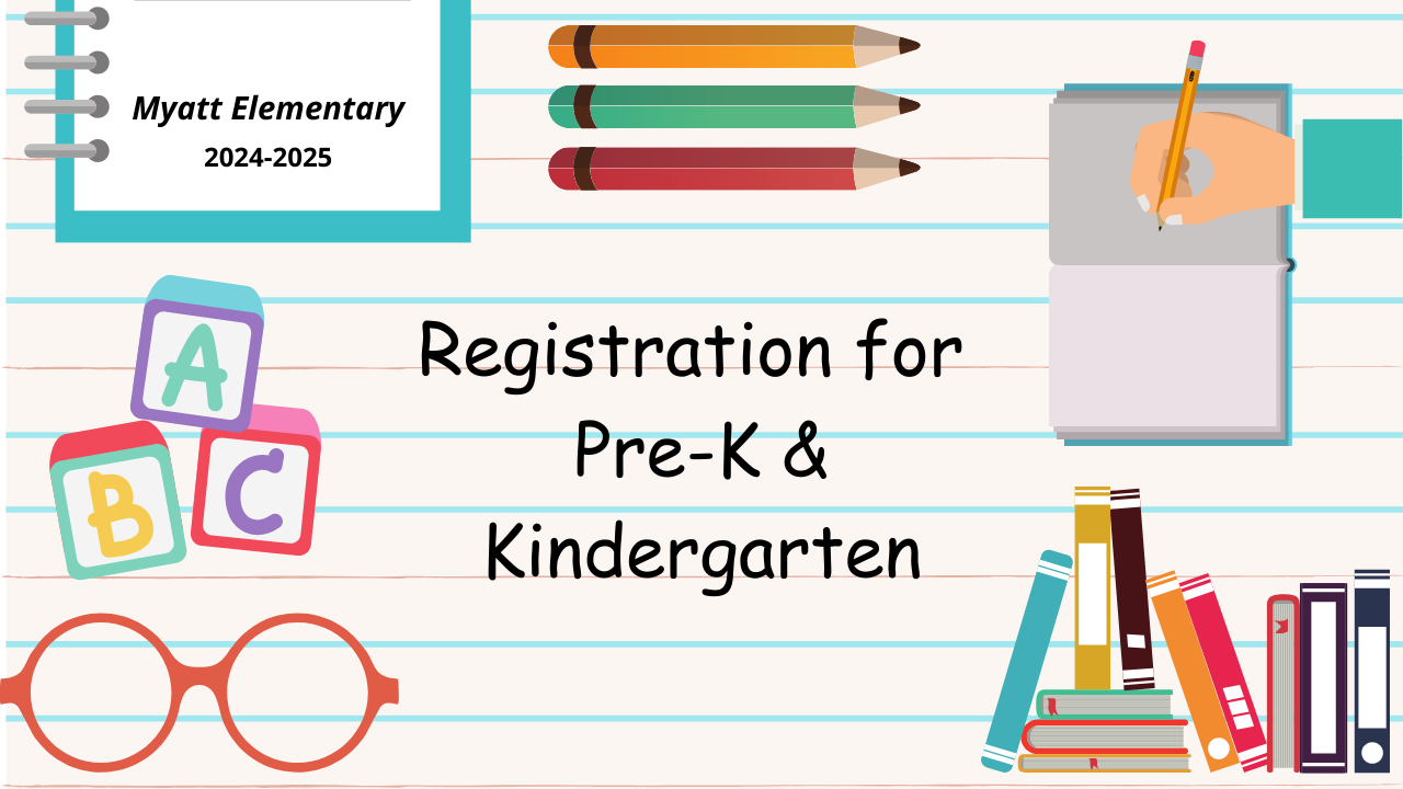 prek and kinder registration flyer