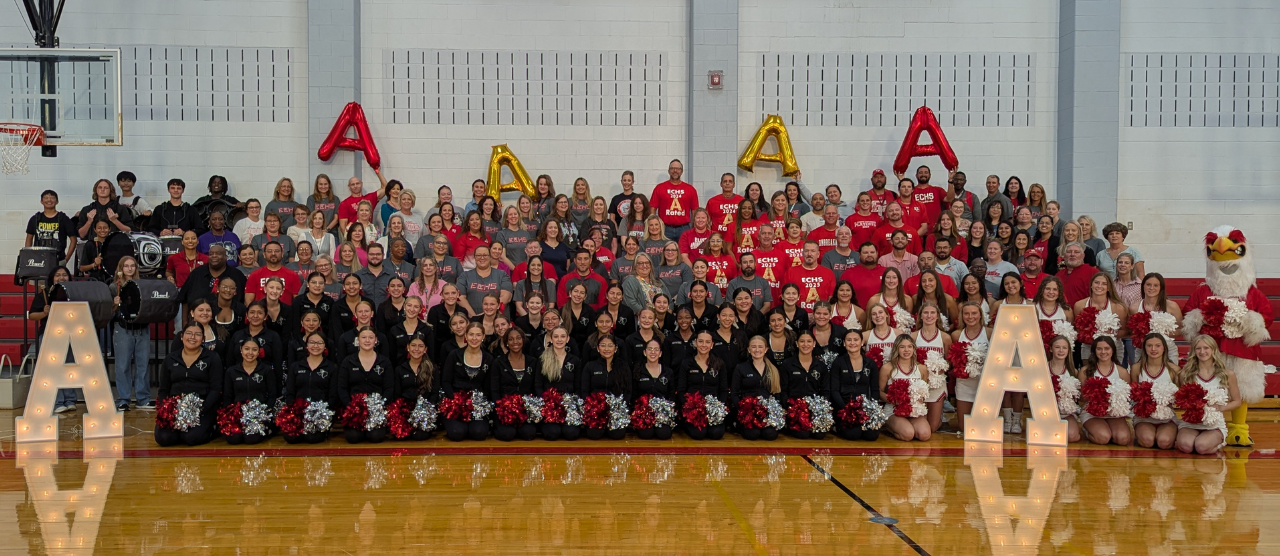 "A" rated high school staff and students