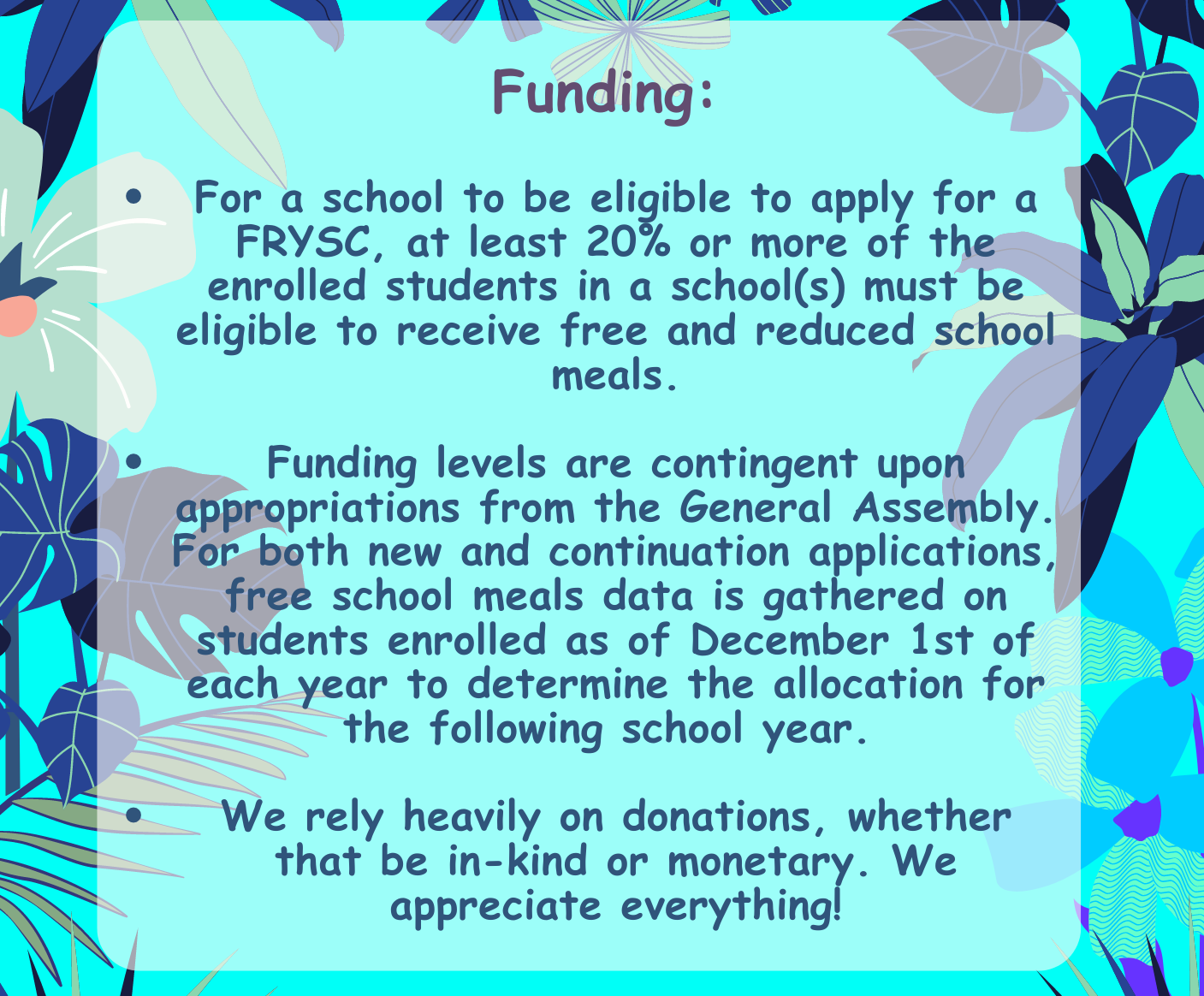 funding