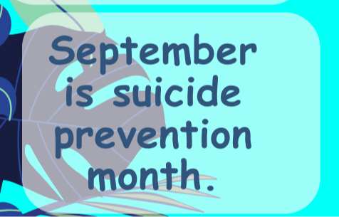 Suicide prevention