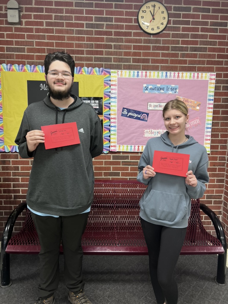 Sept. Students of the month