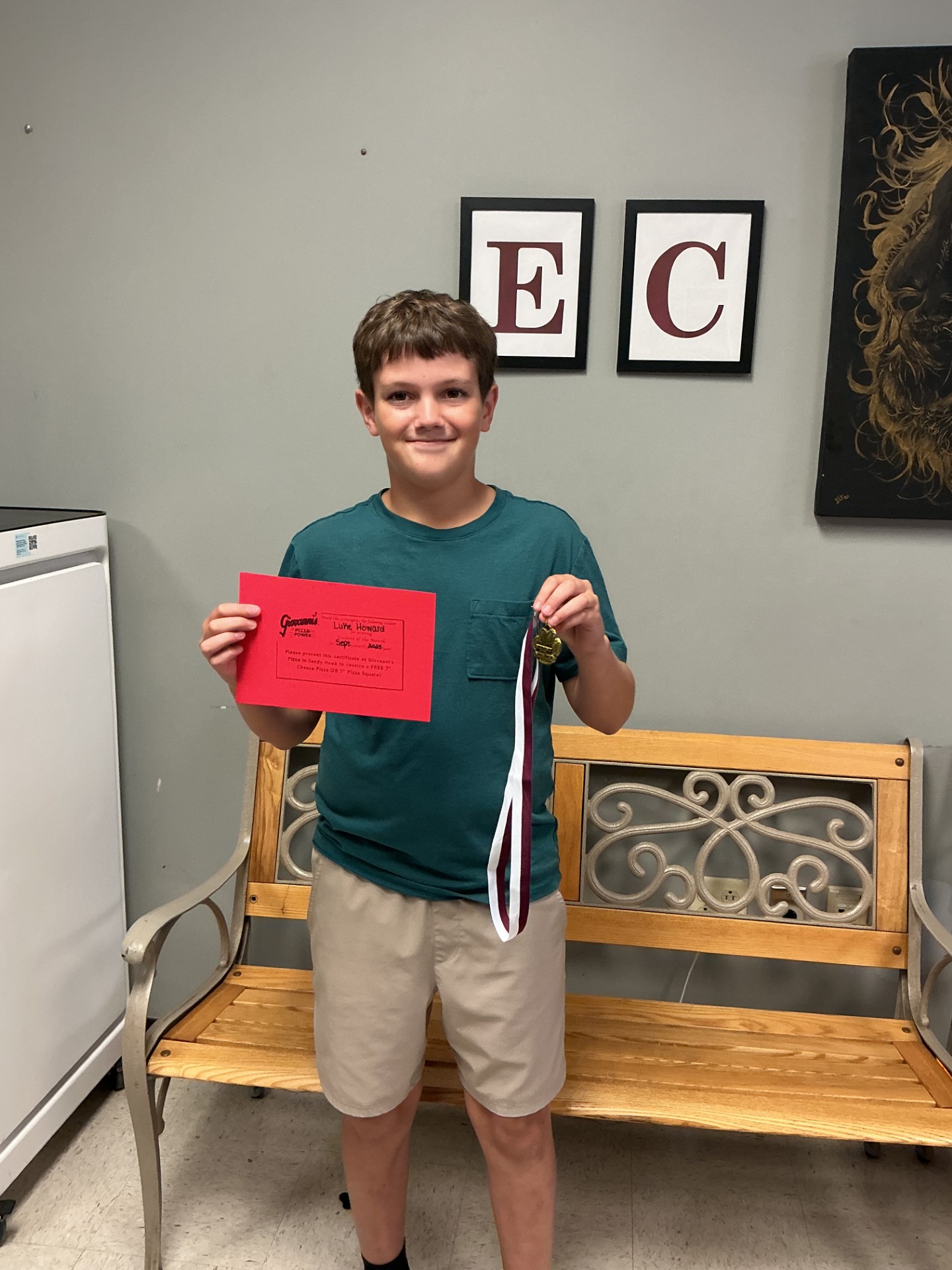 Student of the Month 