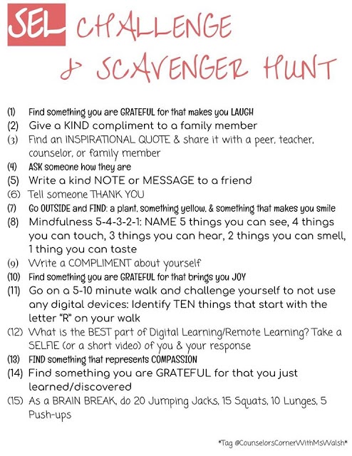 scavenger hunt