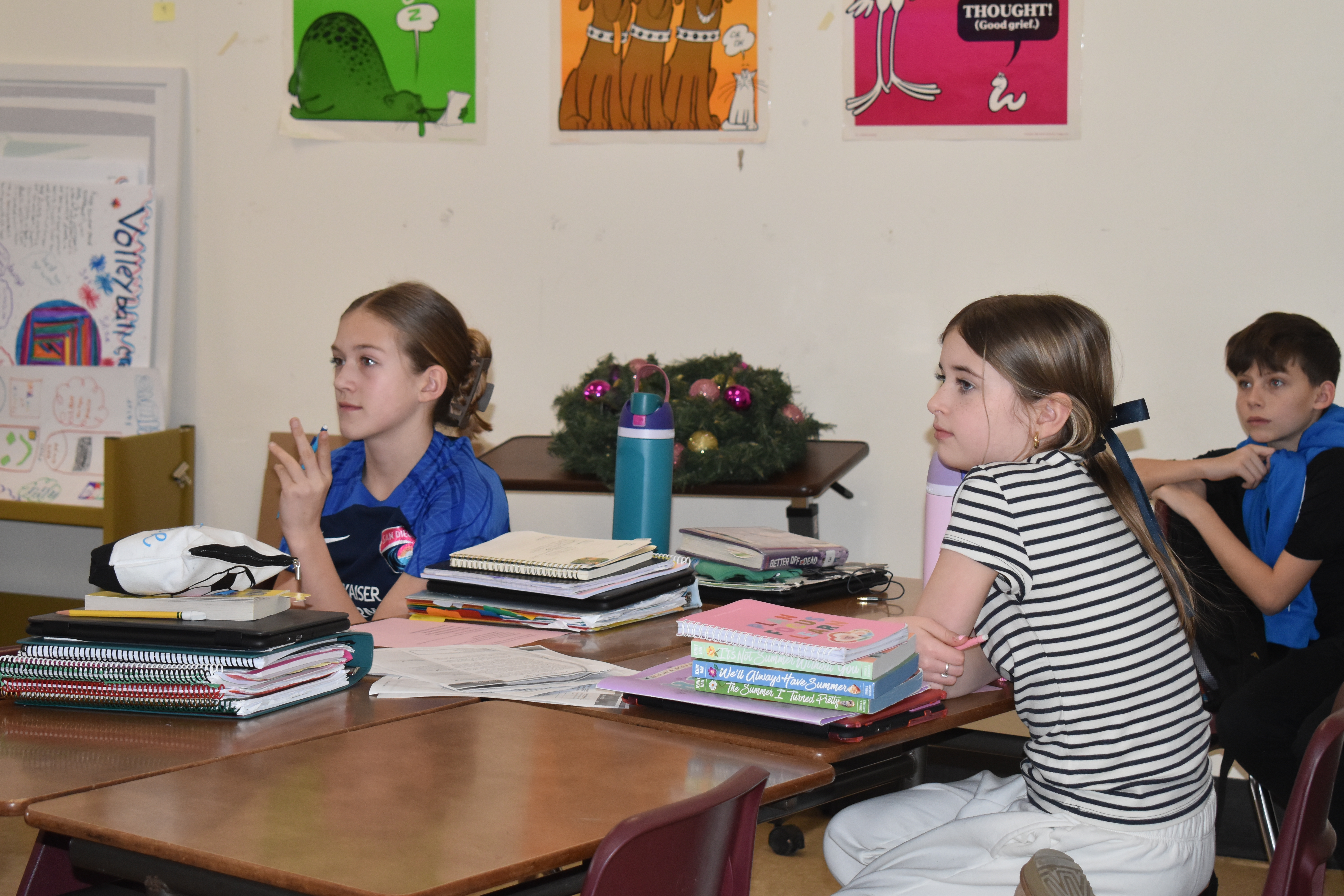 students in classroom