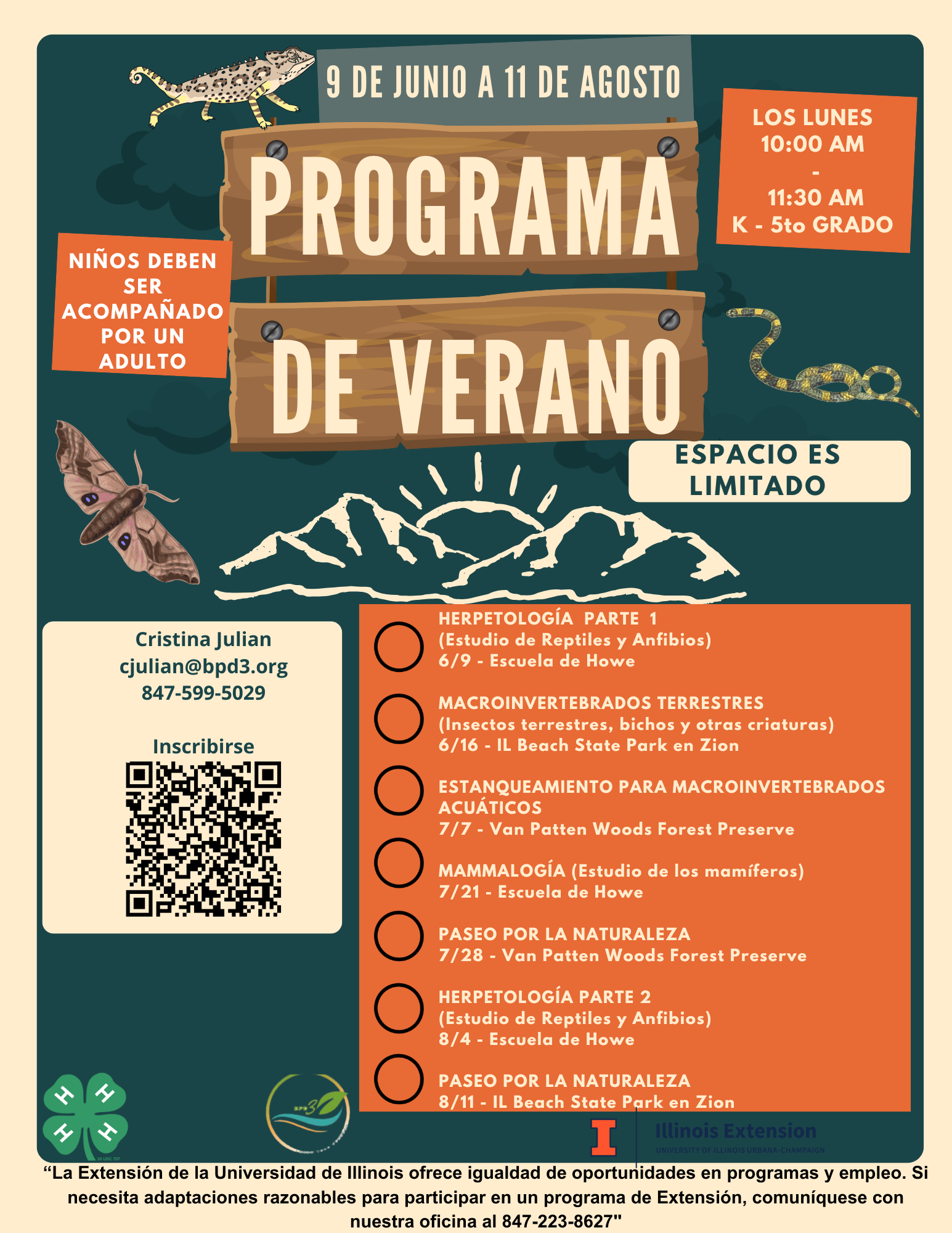 SPA Summer flyer