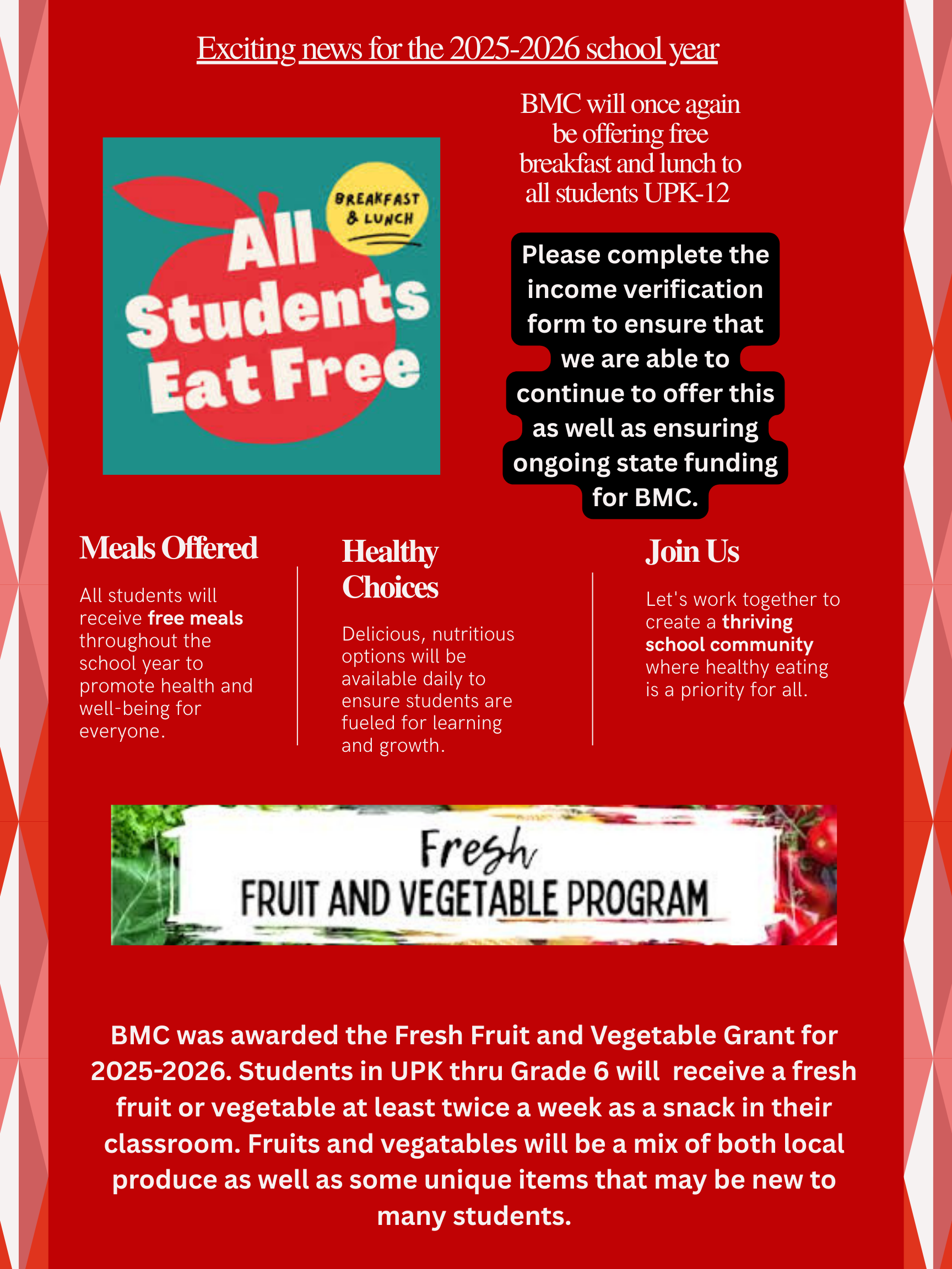 Free meals