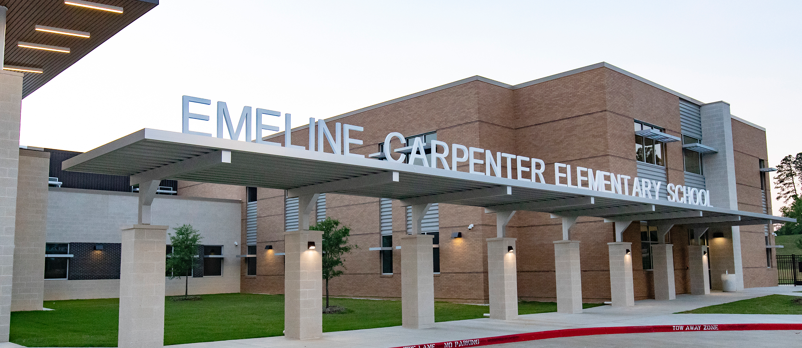Photo of new Emeline Carpenter Elementary