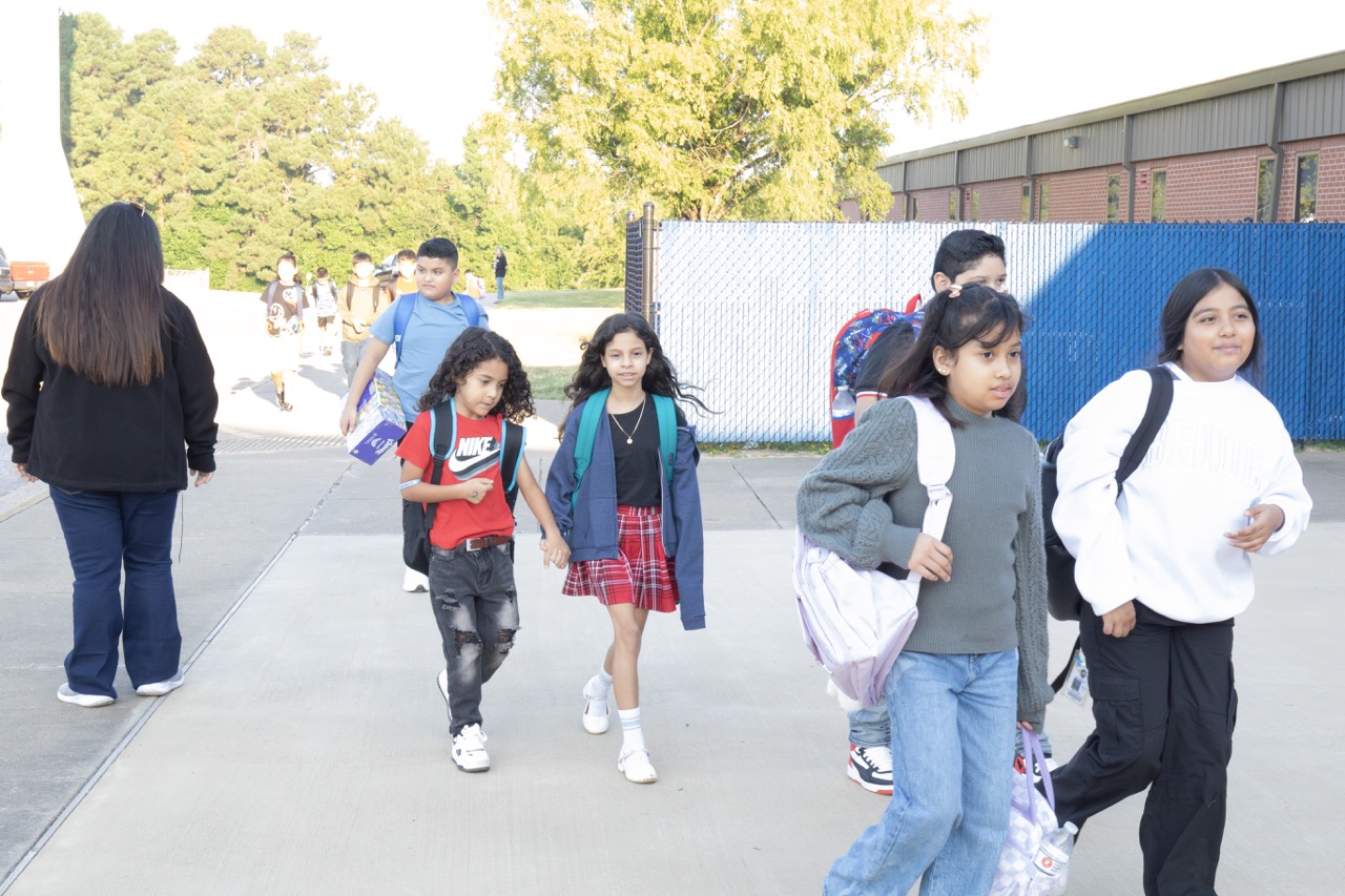 Mike Moses Elementary first day of school 2025