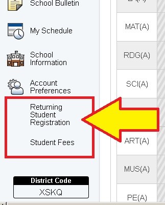 Power School Parent/Student Registration Log In