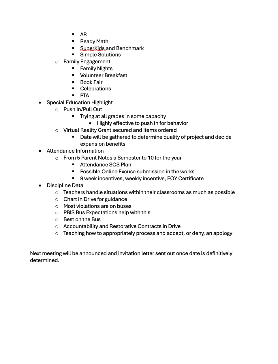 LSIC Notes Continued 09/30/24