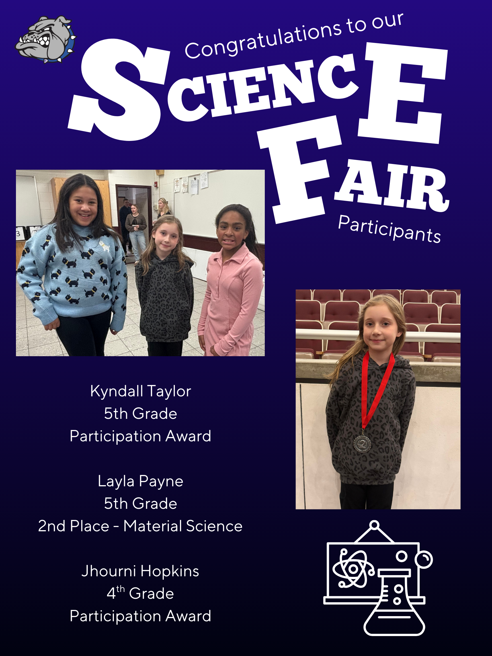 Science Fair Participants and Winner