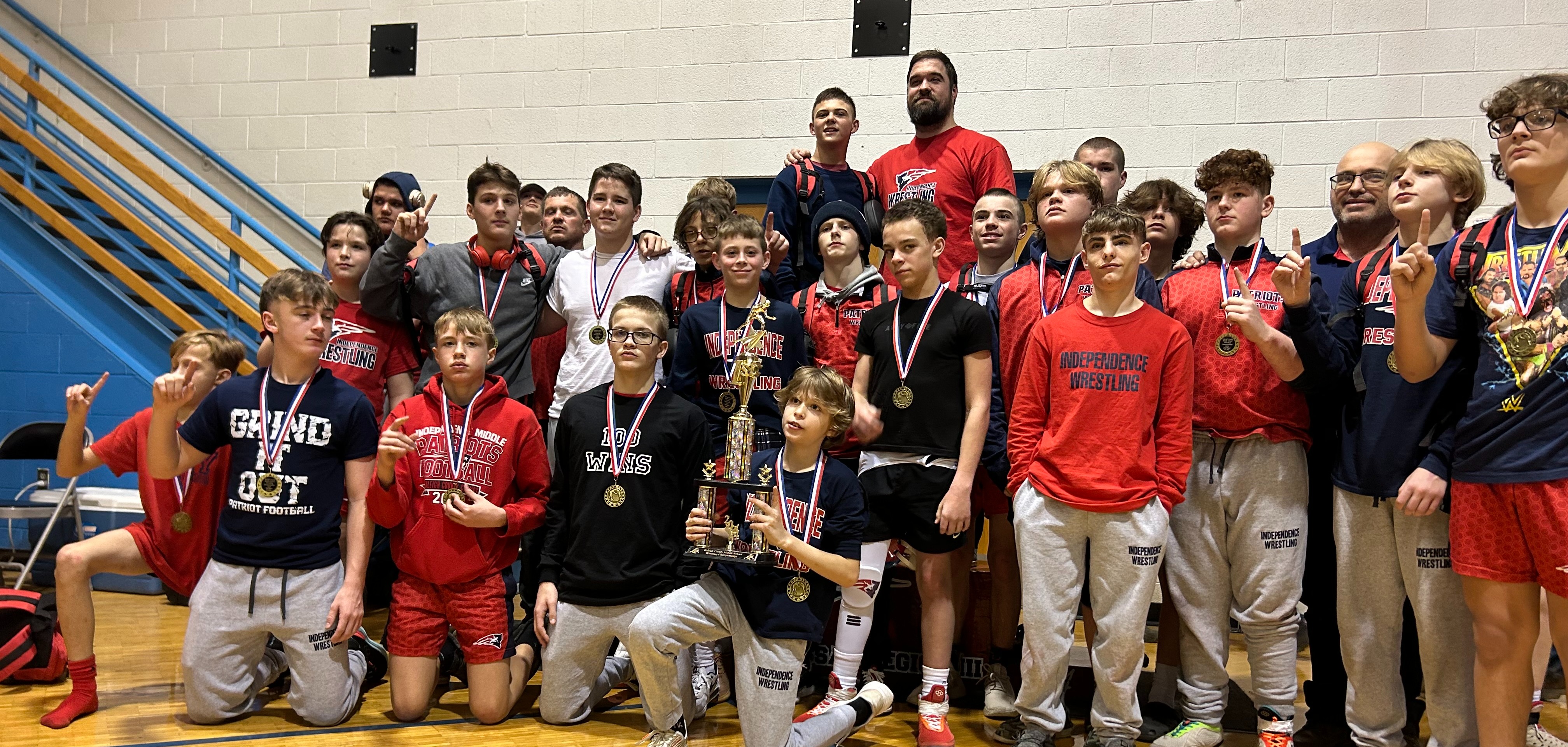 2023 Raleigh County Wrestling Champions 