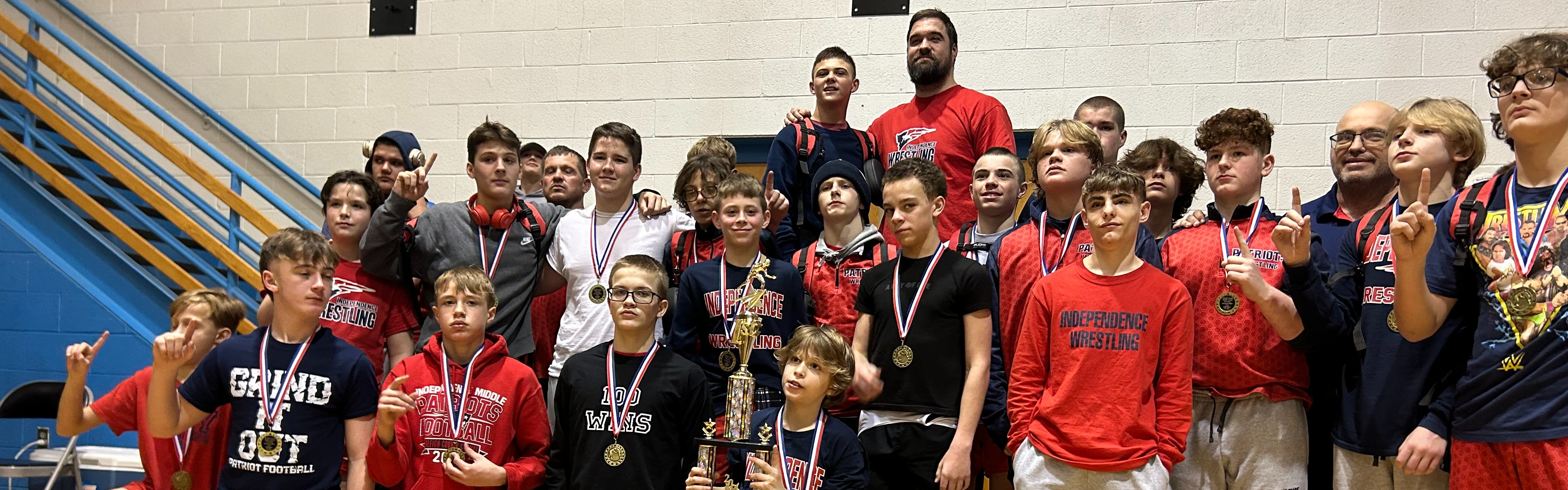 2023 Raleigh County Wrestling Champions 