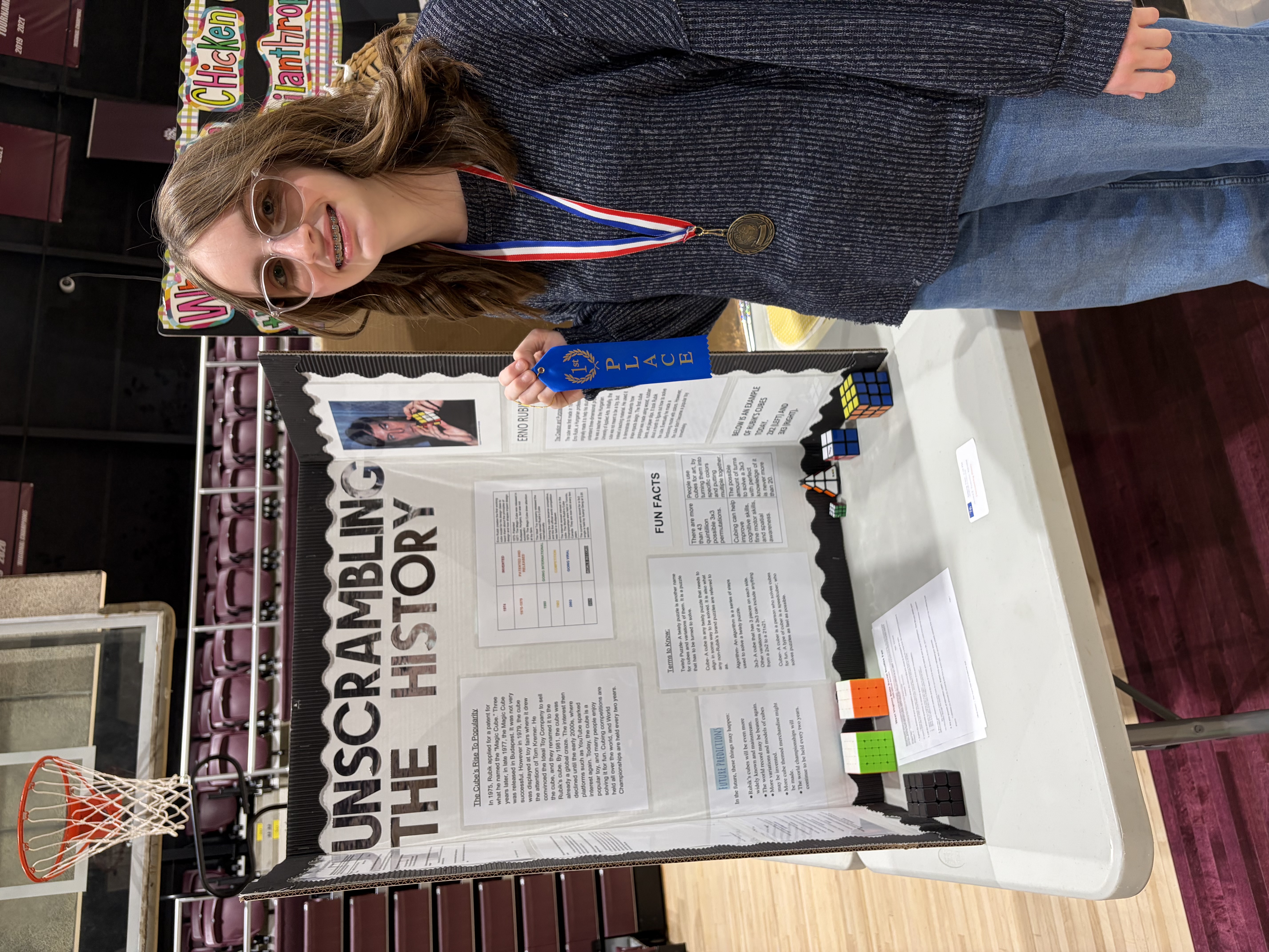 Reagon Moore- 1st Place Regional Social Studies Fair