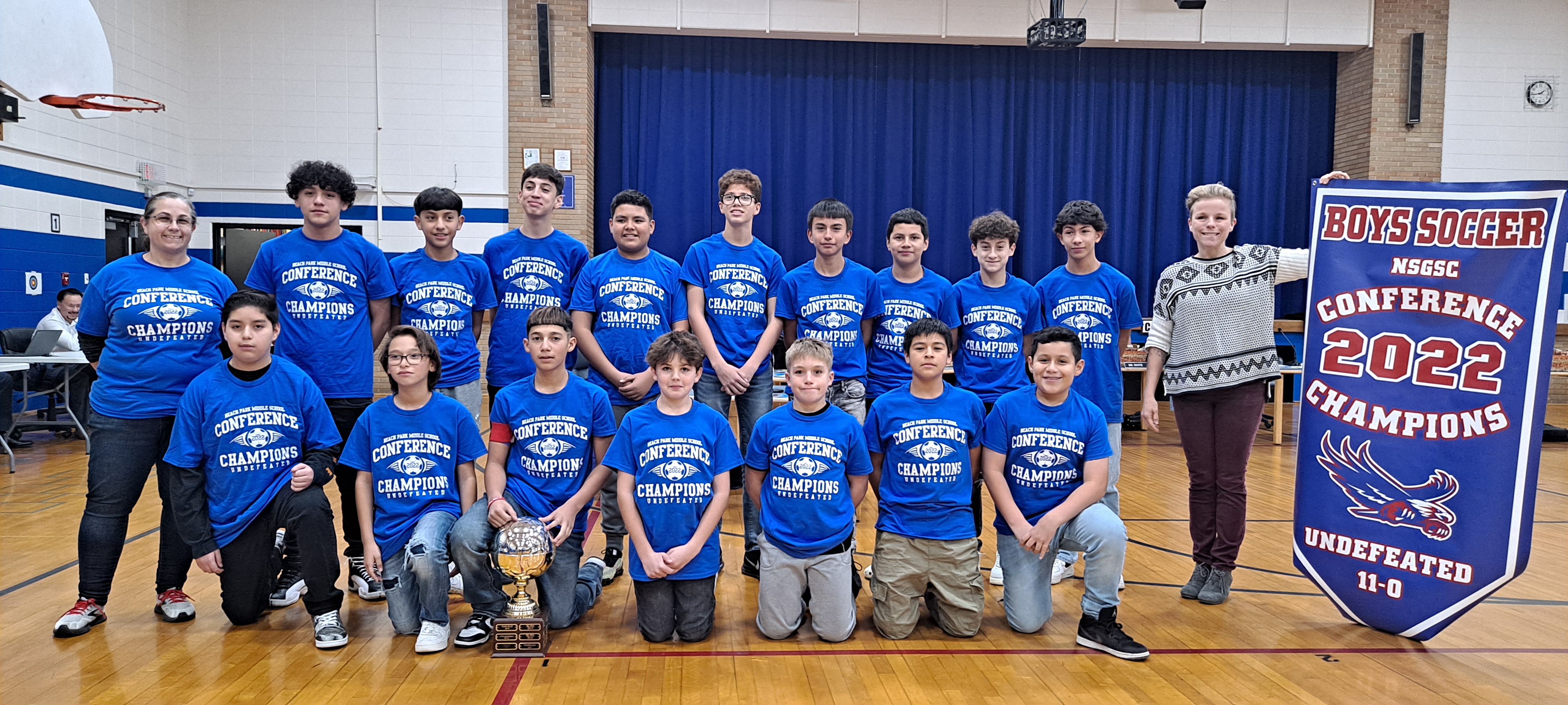 BPMS Boys Soccer Team Recognition