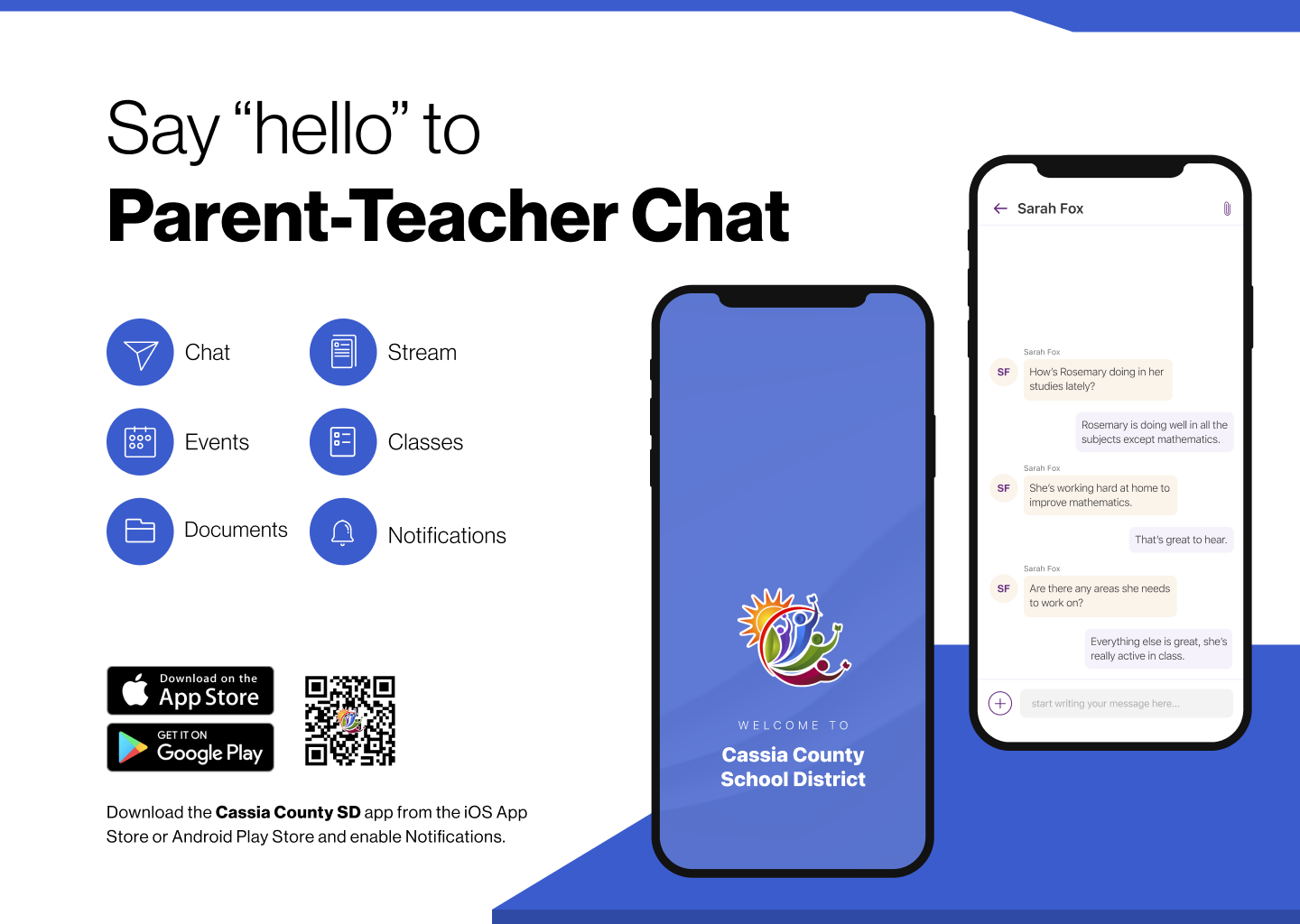 Say Hello to Parent-Teacher Chat