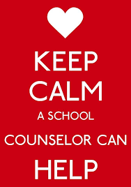 keep calm a school counselor can help