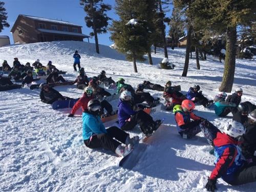Snow Club in activity