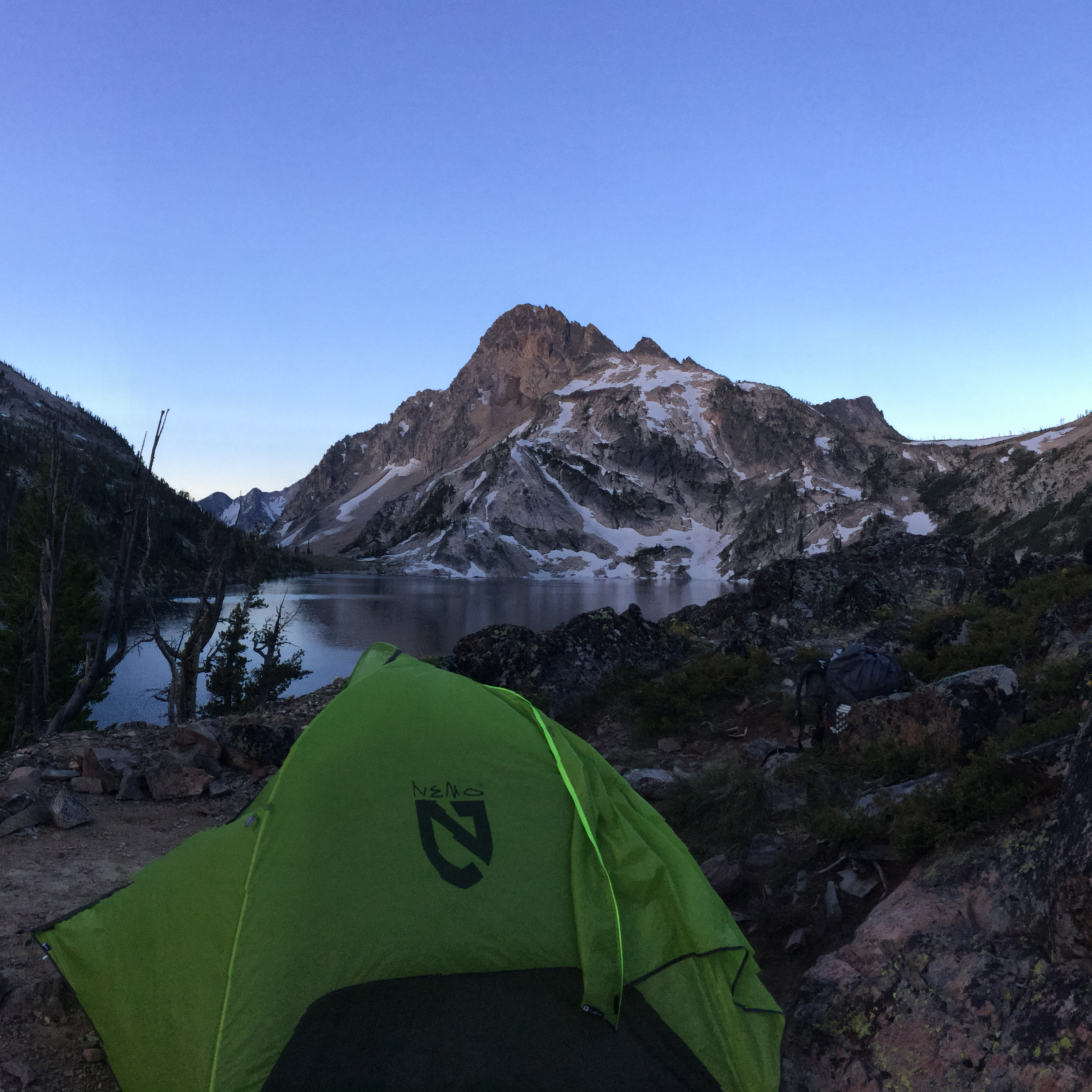 Morning at Sawtooth Lake