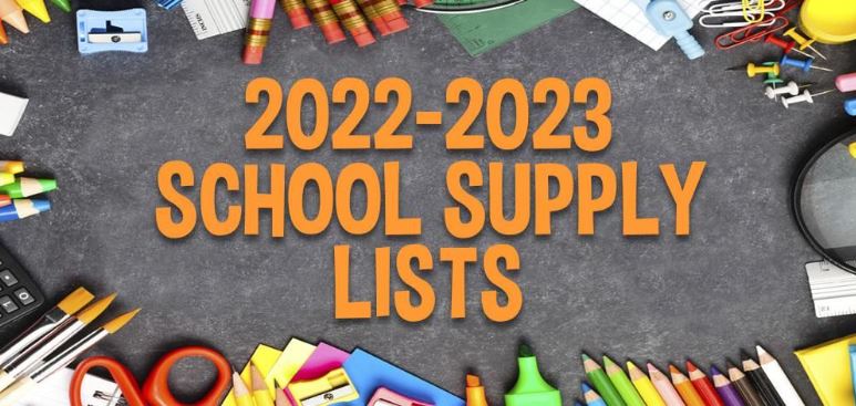 Supply List and School Year Calendar | Christine Donnell School of the Arts